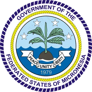 对密克罗尼西亚联合州剪贴画纹章