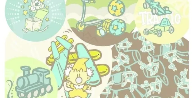 一组很可爱的卡通壁纸图片