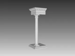 欧式构件3d模型下载欧式构件源文件...