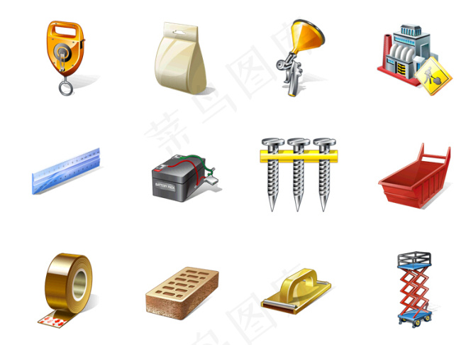 建筑公司用的工具