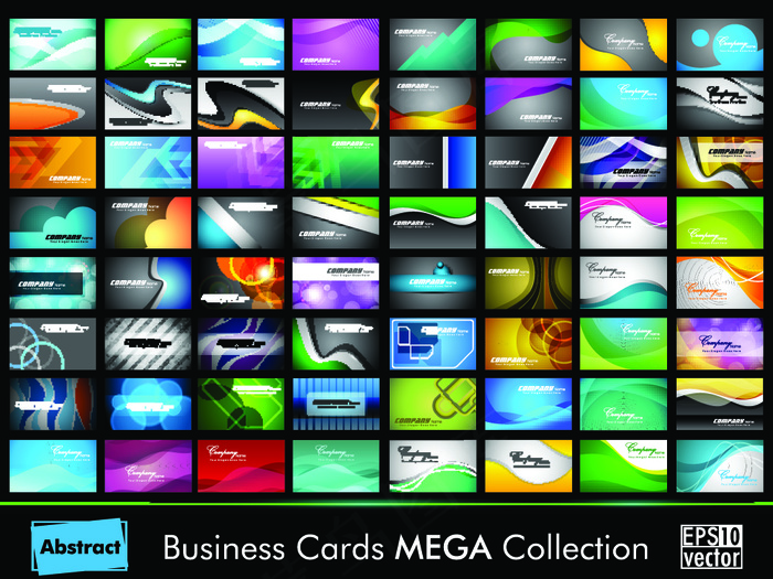 好的名片设计矢量素材01