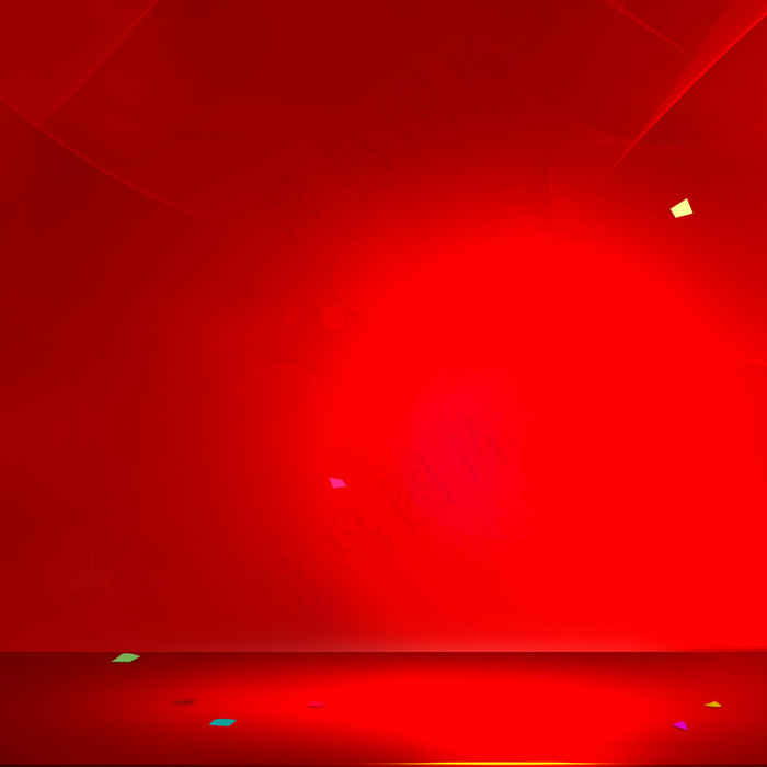 淘宝天猫红色大气直通车主图背景素材