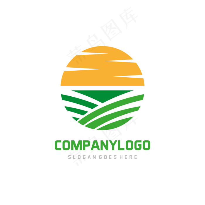 彩色logo模板eps,ai矢量模版下载