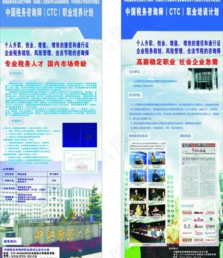 中国税务咨询师（CTC)职业培养计...