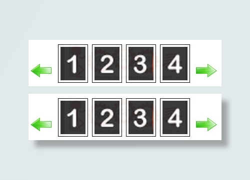 点击的下一页上一页翻书效果jQue...