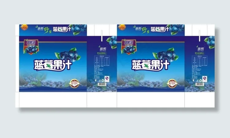 蓝莓果汁包装图片模板下载包装模板下...cdr矢量模版下载