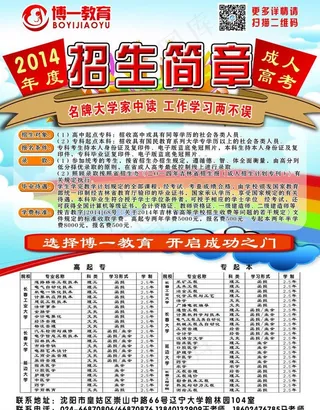 招生简章图片