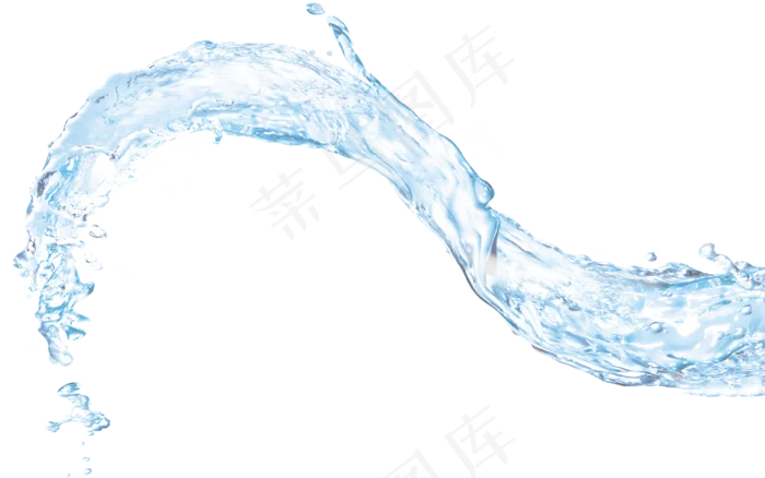 水珠水滴水浪水泡水纹浪花水元素