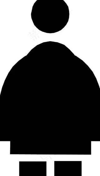 矢量人物标识图片