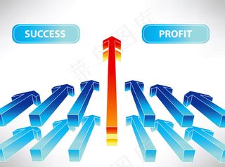 矢量个性创意箭头设计素材