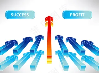 矢量个性创意箭头设计素材