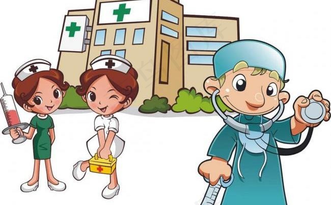 医院图片cdr矢量模版下载