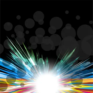 多色的设计与钻的。