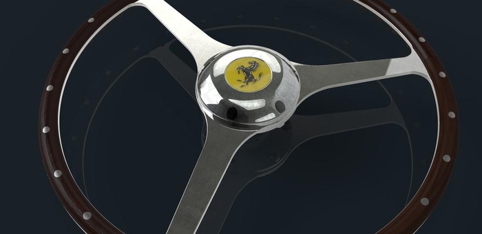 法拉利F1 375转向轮（José...