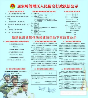 人民防空行政执法公示