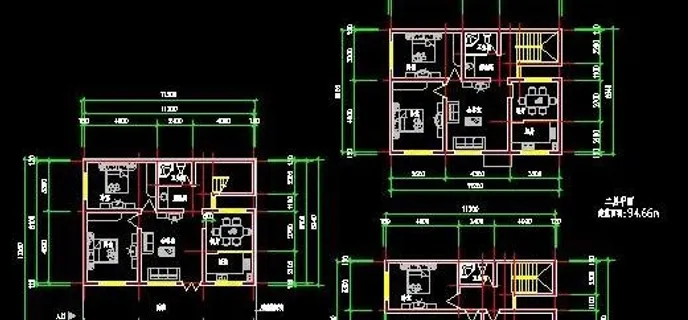新农村住宅设计平面图