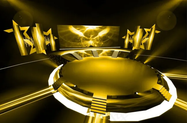 舞台舞美设计psd模版下载