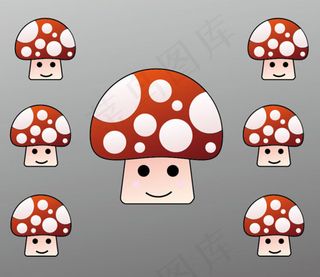 可爱的小蘑菇