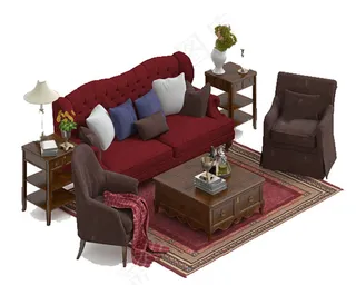 高档沙发素材模板下载