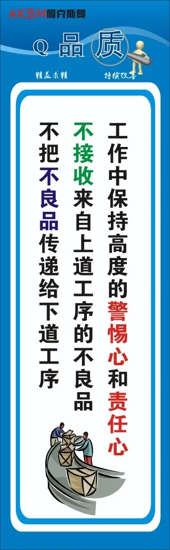 生产标语40cdr矢量模版下载