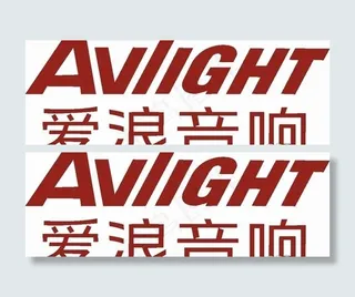 矢量爱浪音响标志