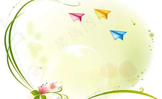 卡通插画 花边图片 卡通插画 花边图片