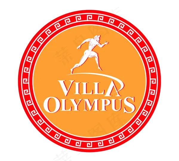 VILLA_OLYMPUS log...ai矢量模版下载