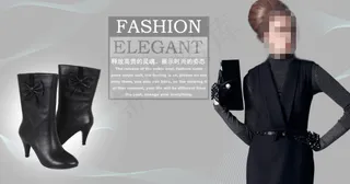 高贵女鞋淘宝海报