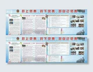 边防支队橱窗版报图片