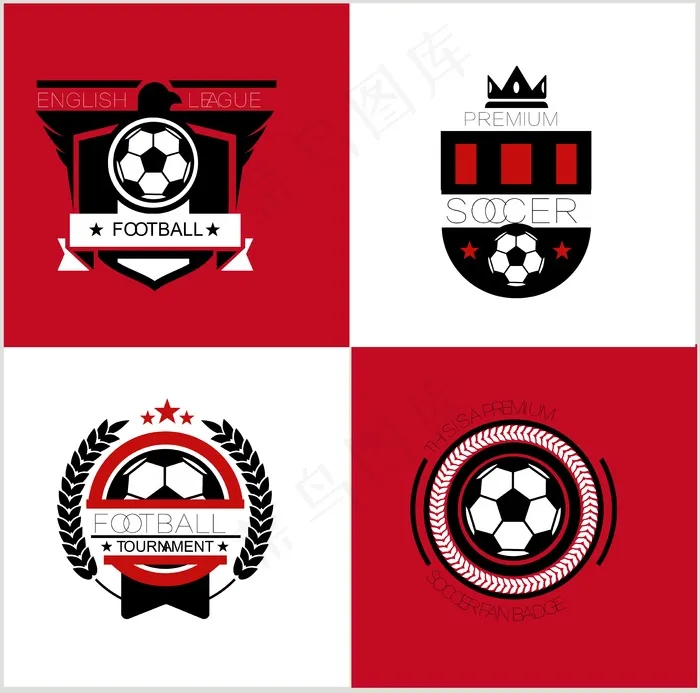 徽章标志ai矢量模版下载