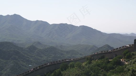 在八达岭5股票的视频片段，中国长城