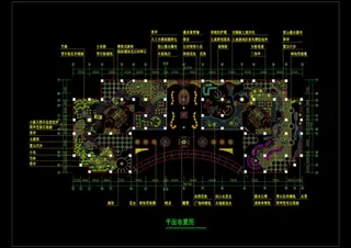 屋顶花园平面布置图