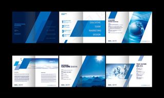 简约企业画册设计模板