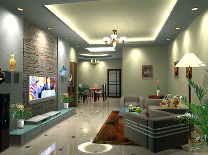 客厅设计效果图