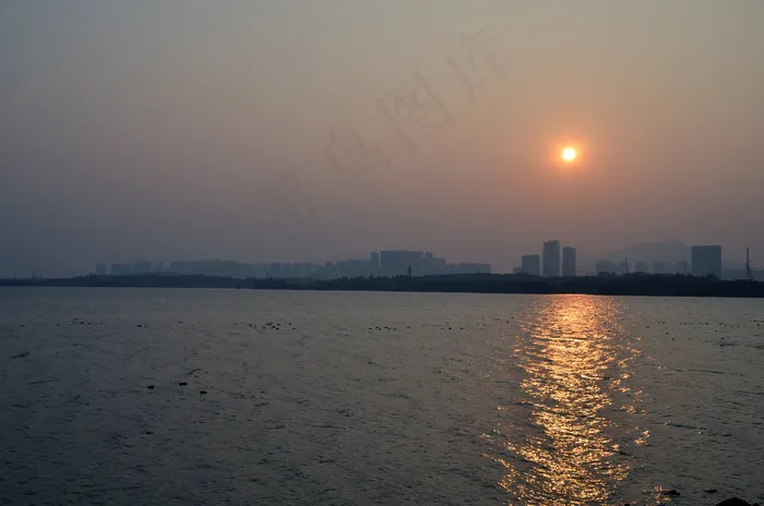 长河落日圆图片