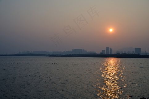 长河落日圆图片