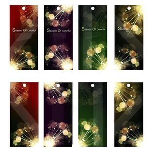 绚丽服装吊牌图片