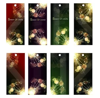 绚丽服装吊牌图片