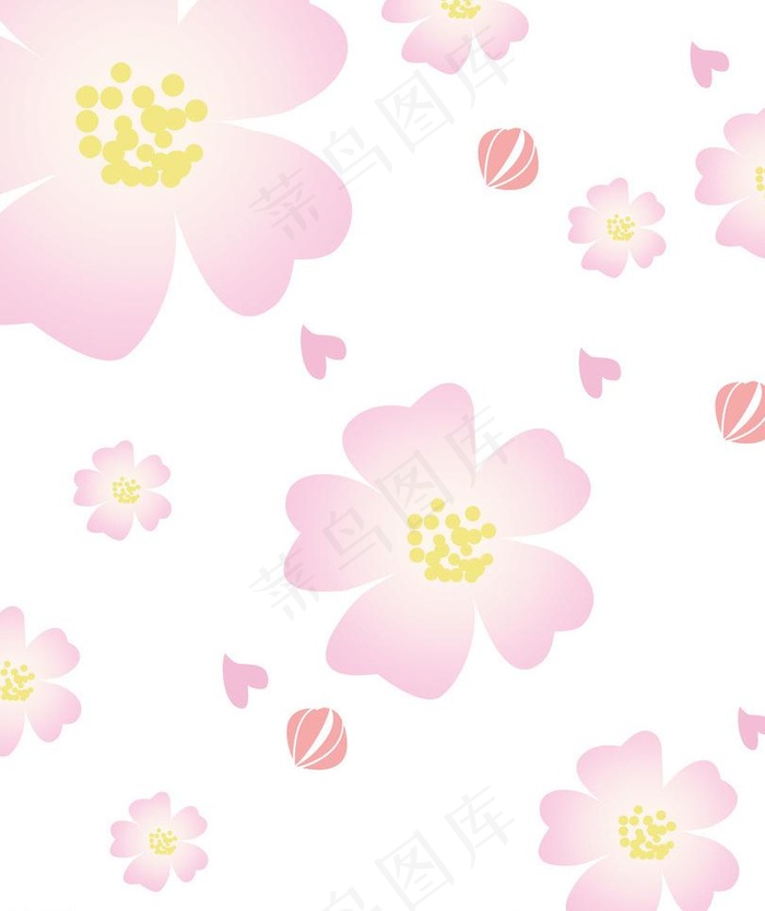 花朵移门(5386X6803(DPI:72))psd模版下载