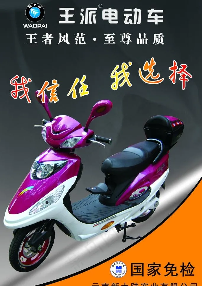 王派电动车图片psd模版下载