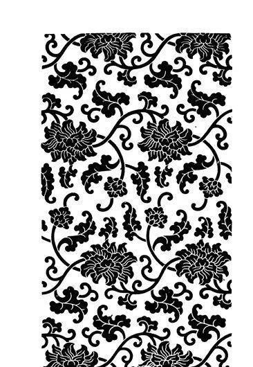 元明时代 矢量版画 古典图案 矢量中华五千年 AI源文件_0153ai矢量模版下载