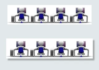 在工作场所的计算机专家小组