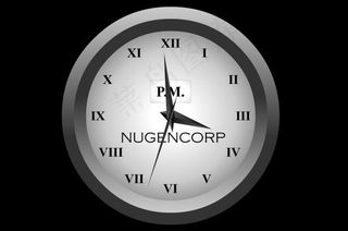 灰色时钟flash动画