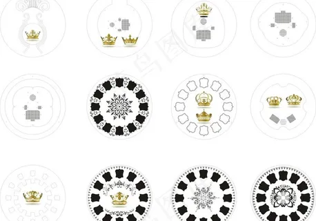 各式欧式花纹图片 各式欧式花纹图片