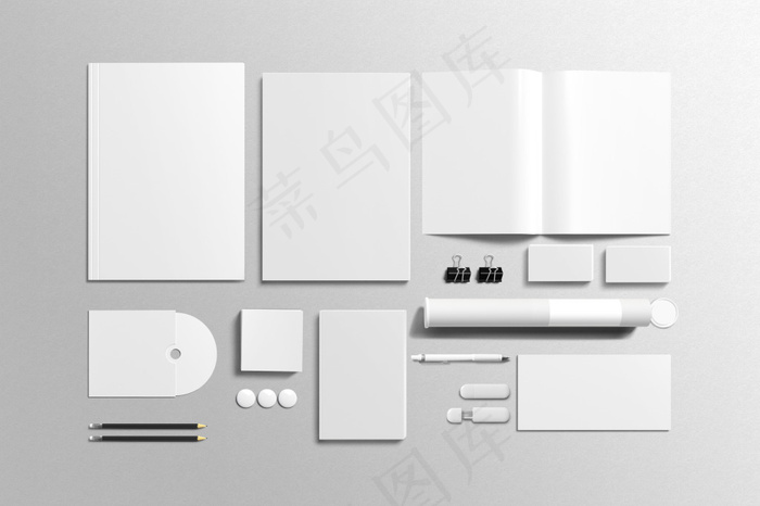 空白办公VI样机