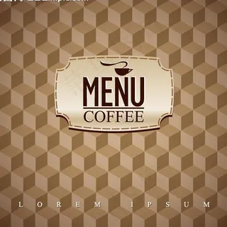 西餐厅咖啡菜单图片