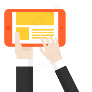 超多角度手拿手机模型展示样机素材