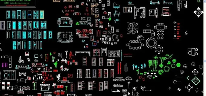 室内设计CAD图库