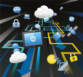 云计算和科技图标