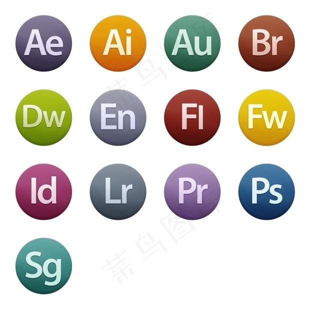 adobe cs6软件图标下载